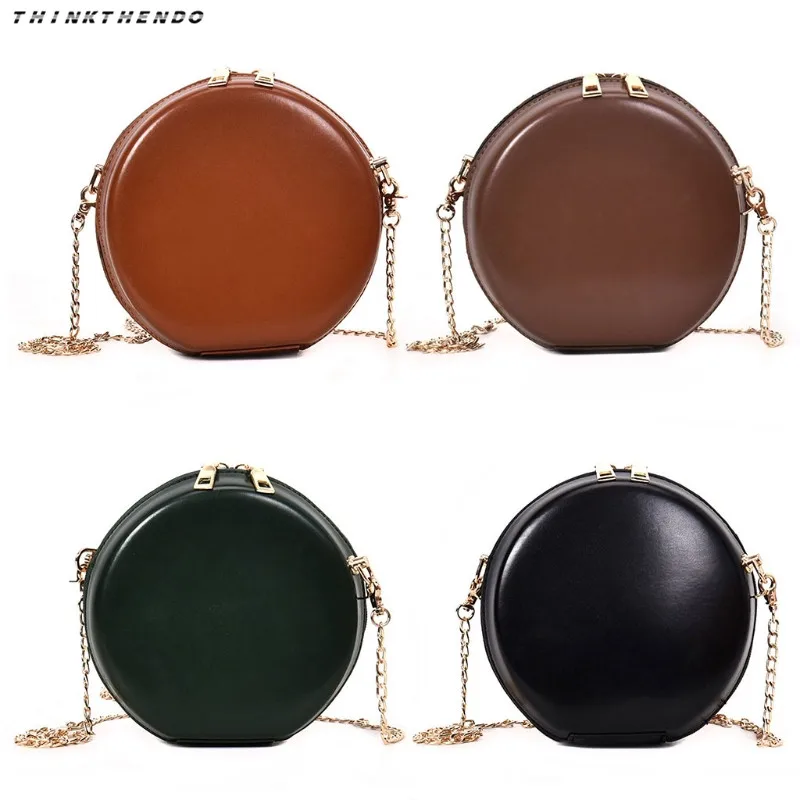 THINKTHENDO Women Fashion Round Crossbody Messenger Chain Bag Girls Female Multifunction Travel Shoulder Bag Tote Handbag New
THINKTHENDO Women Fashion Round Crossbody Messenger Chain Bag Girls Female Multifunction Travel Shoulder Bag Tote Handbag New