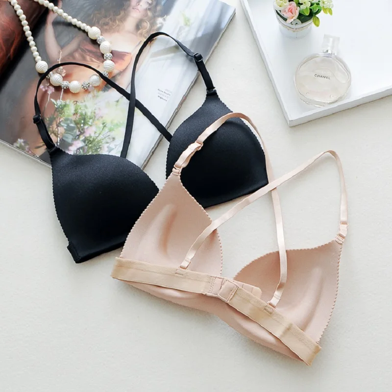 Soild Adjustable Cotton Lingerie Bra Wire Free Bras Female Underwear Women Push Up Bras for Women Ropa interior femenina
Soild Adjustable Cotton Lingerie Bra Wire Free Bras Female Underwear Women Push Up Bras for Women Ropa interior femenina