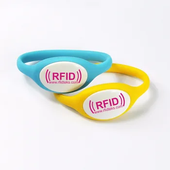 WB12 RFID Silicone Wristband/bracelet Tag, RFID Wristband RFID Bracelet with 125KHz, EM4200 Chip
WB12 RFID Silicone Wristband/bracelet Tag, RFID Wristband RFID Bracelet with 125KHz, EM4200 Chip