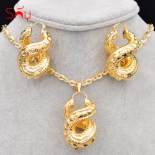 Sunny Jewelry Big Hoop Earrings Pendant Necklace Women's Copper Cross Number Eight Trendy New Arrivals Jewelry Sets For Party Sunny Jewelry Big Hoop Earrings Pendant Necklace Women's Copper Cross Number Eight Trendy New Arrivals Jewelry Sets For Party
