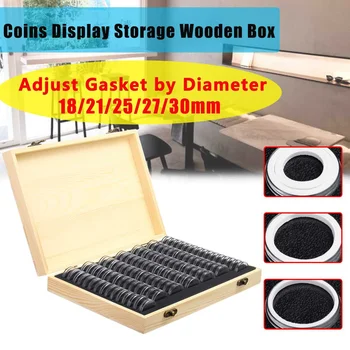 100 Coin Storage Boxes Round Coin Wooden Storage Box Commemorative Coin Collection Box 25/27/30mm Display Case
100 Coin Storage Boxes Round Coin Wooden Storage Box Commemorative Coin Collection Box 25/27/30mm Display Case