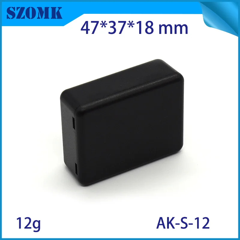 

(4 pcs) abs plastic electrical junction box 47*37*18mm electronics project box PCB board case housing szomk Junction box housing