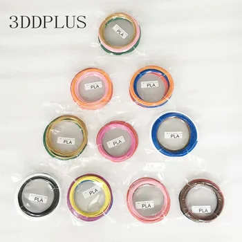 3DDPLUS 3D linear 10 packs 1.75mm Filament PLA Modeling Stereoscopic For 3D Drawing Printer Pen 3000ft thread Plastic wire rod
3DDPLUS 3D linear 10 packs 1.75mm Filament PLA Modeling Stereoscopic For 3D Drawing Printer Pen 3000ft thread Plastic wire rod