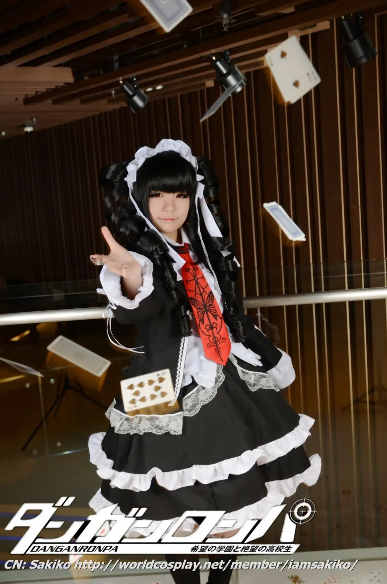 Danganronpa: Trigger Happy Havoc Celestia Ludenberg Cosplay Costume Custom Any Size
Danganronpa: Trigger Happy Havoc Celestia Ludenberg Cosplay Costume Custom Any Size
