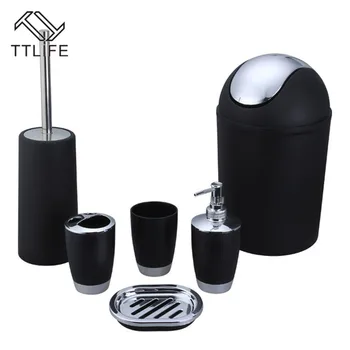 TTLIFE 6PCS Bathroom Accessories Sets Toothpaste ToothBrush Holder Hand Soap Shampoo Storage Bottle Household Articles 3 Colors
TTLIFE 6PCS Bathroom Accessories Sets Toothpaste ToothBrush Holder Hand Soap Shampoo Storage Bottle Household Articles 3 Colors
