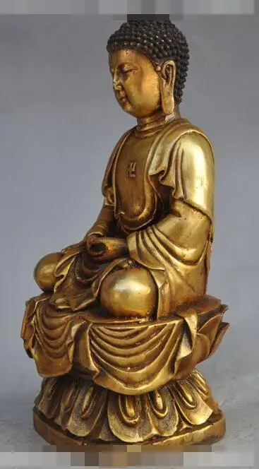 song voge gem S6485 tibetan buddhism bronze copper gilt sakyamuni Tathagata Lotus buddha statue
song voge gem S6485 tibetan buddhism bronze copper gilt sakyamuni Tathagata Lotus buddha statue