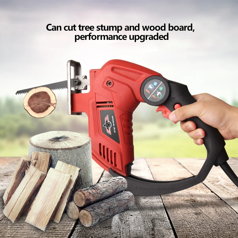 850W High-power Multifunction Saw COMBISAW Reciprocating saw Jig saw Upgraded Wood-cutting Expert
850W High-power Multifunction Saw COMBISAW Reciprocating saw Jig saw Upgraded Wood-cutting Expert