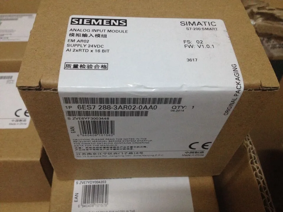 6ES7 288-3AR02-0AA0,6ES7288-3AR02-0AA0,6ES72883AR020AA0,SIMATIC S7-200 SMART, NEW AND ORIGINAL FAST DELIVERY
6ES7 288-3AR02-0AA0,6ES7288-3AR02-0AA0,6ES72883AR020AA0,SIMATIC S7-200 SMART, NEW AND ORIGINAL FAST DELIVERY
