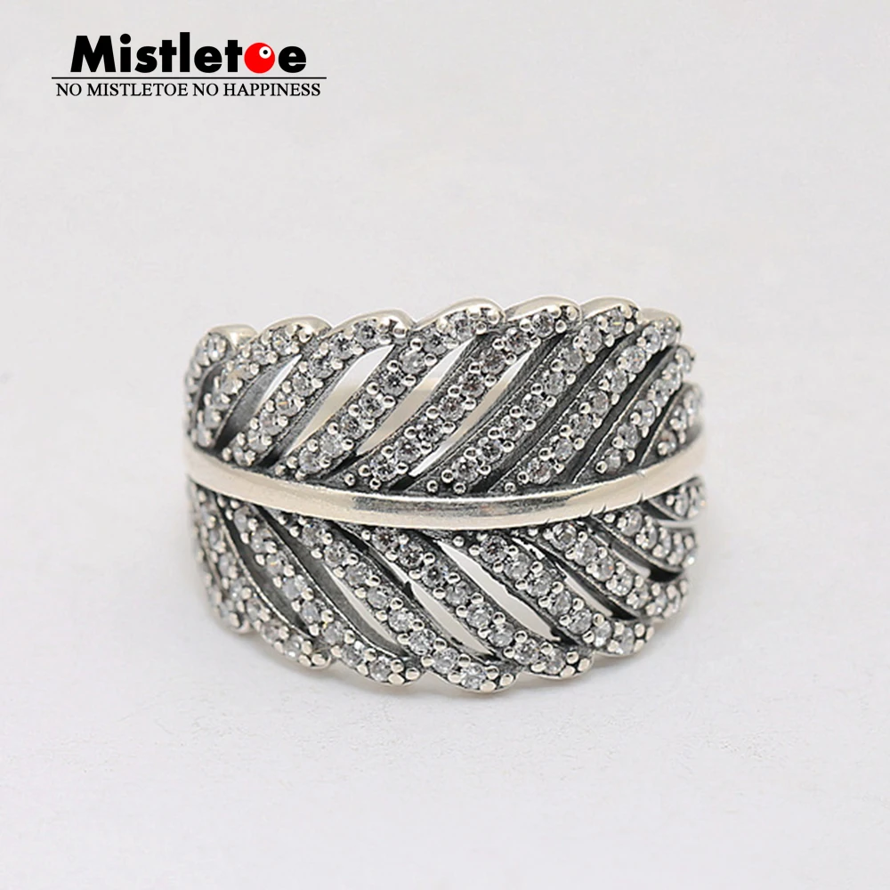 Genuine 925 Sterling Silver Light as a Feather, Clear CZ Ring Compatible with European Jewelry
Genuine 925 Sterling Silver Light as a Feather, Clear CZ Ring Compatible with European Jewelry