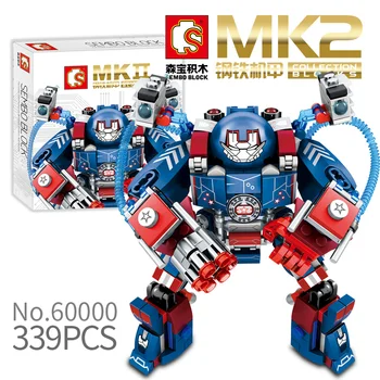 SEMBO Steel Mech MK2 Super Hero Series Building Blocks figures sets Bricks Movie Classic Model Toys For Children gifts
SEMBO Steel Mech MK2 Super Hero Series Building Blocks figures sets Bricks Movie Classic Model Toys For Children gifts