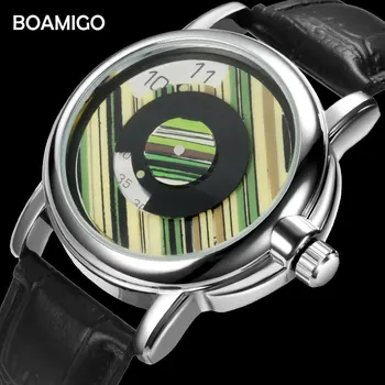 men unisex watches BOAMIGO brand men mechanical watches fashion creative leather wristwatches 2017 gift clock relogio masculino
men unisex watches BOAMIGO brand men mechanical watches fashion creative leather wristwatches 2017 gift clock relogio masculino