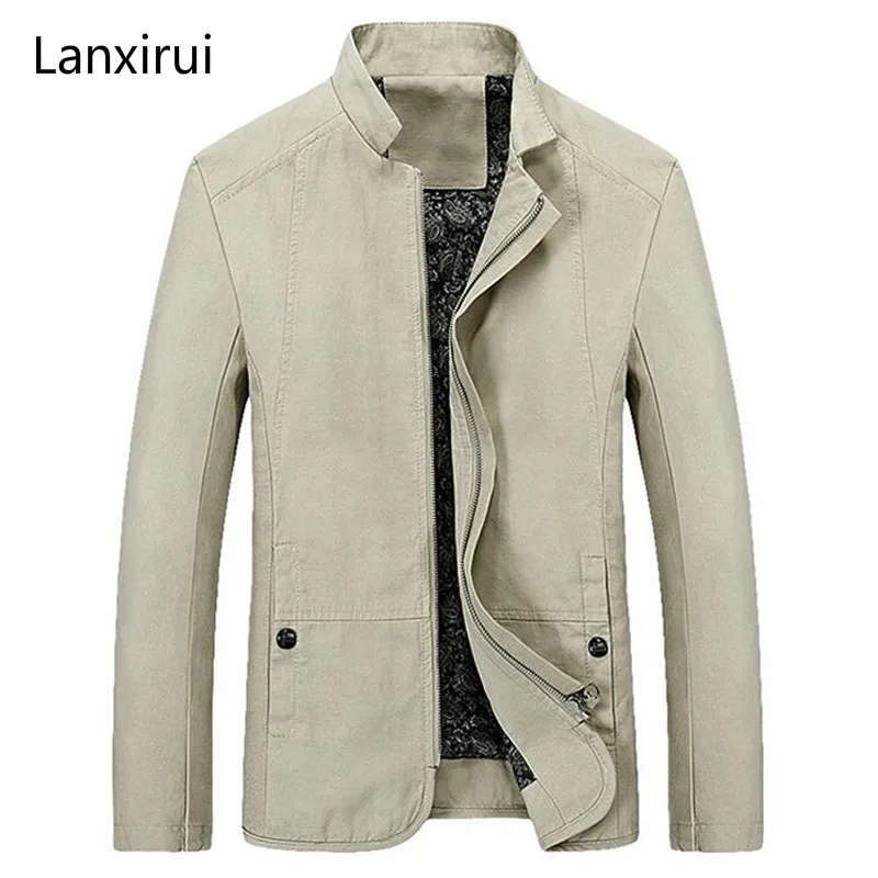 2018 Spring Autumn Men's Jacket Casual Slim Fit Solid Color Coat Zipper Stand Collar Outwear MWJ1778
2018 Spring Autumn Men's Jacket Casual Slim Fit Solid Color Coat Zipper Stand Collar Outwear MWJ1778