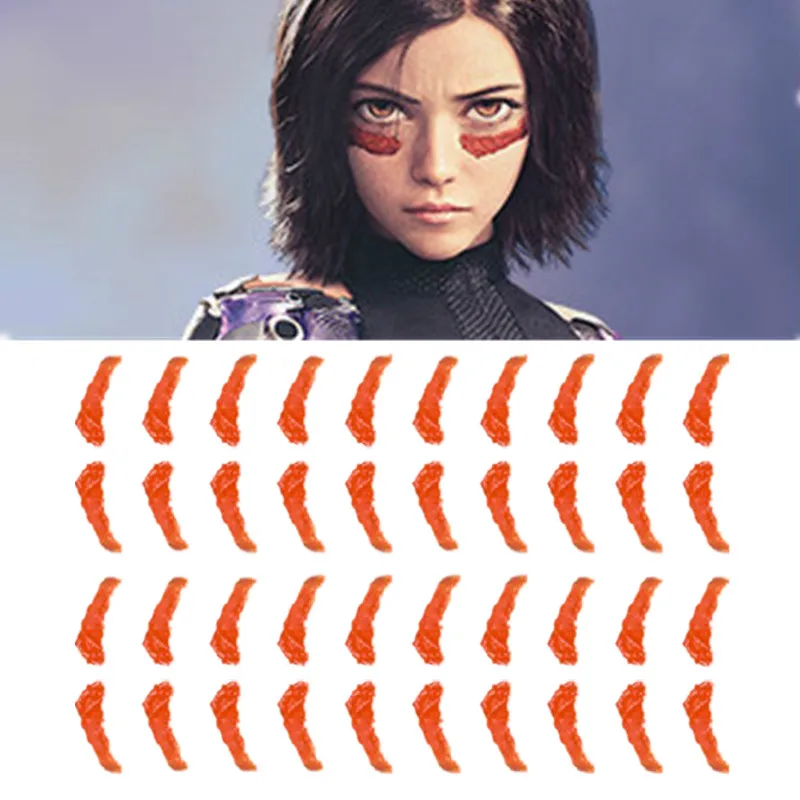 20 Pair Cosplay Temporary Tattoo Alita: Battle Angel Cosplay Face Sticker Adult Alita Cosplay Accessories
20 Pair Cosplay Temporary Tattoo Alita: Battle Angel Cosplay Face Sticker Adult Alita Cosplay Accessories
