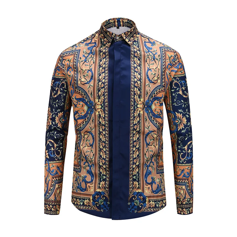 2019 New Arrival Men Shirts 3D Fashion Design Printed Englnd Style Long Sleeve Covered Button M to XXL Casual Funny Famous Brand
2019 New Arrival Men Shirts 3D Fashion Design Printed Englnd Style Long Sleeve Covered Button M to XXL Casual Funny Famous Brand