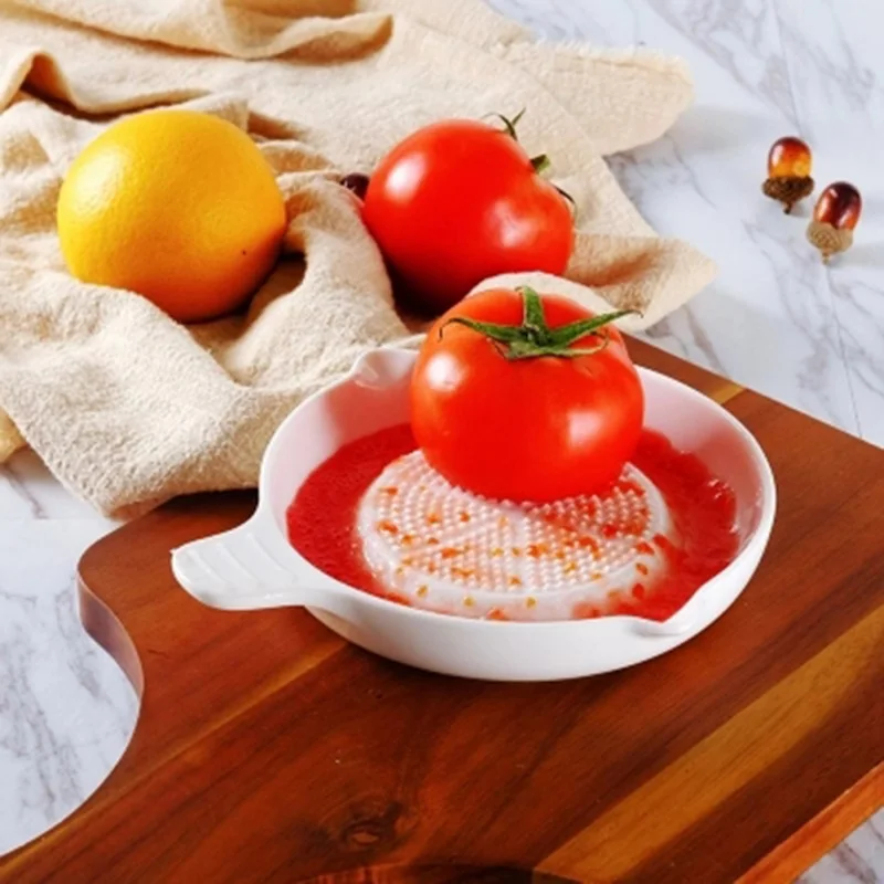 Kitchen Multi-functional Garlic Grinder Ginger Grater Porcelain Grater Plate Manual Wasabi Grinding Plate Tools Gadget
Kitchen Multi-functional Garlic Grinder Ginger Grater Porcelain Grater Plate Manual Wasabi Grinding Plate Tools Gadget