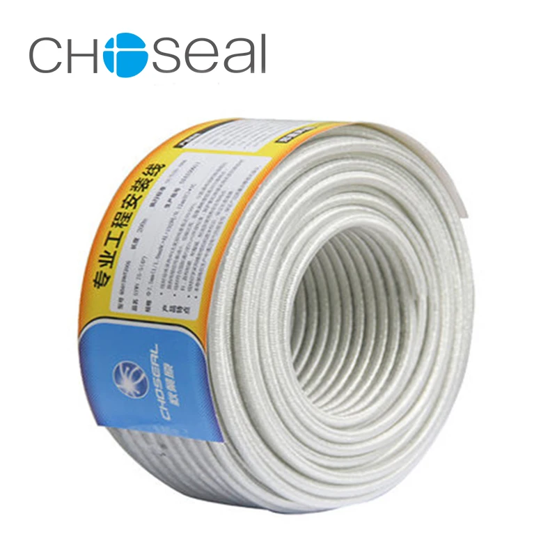 Choseal 30th anniversary QS6139H 192 mesh Четырехслойный экранирующий проводной ТВ кабель|tv cable|choseal