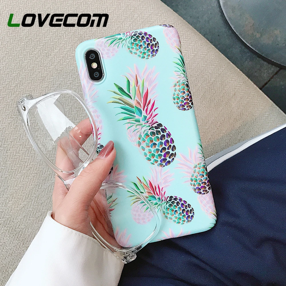 LOVECOM Cute Laser Pineapple Phone Case For iPhone XR XS Max XS 6 6S 7 8 Plus X Full Body Protective Soft IMD Back Cover Gift
LOVECOM Cute Laser Pineapple Phone Case For iPhone XR XS Max XS 6 6S 7 8 Plus X Full Body Protective Soft IMD Back Cover Gift