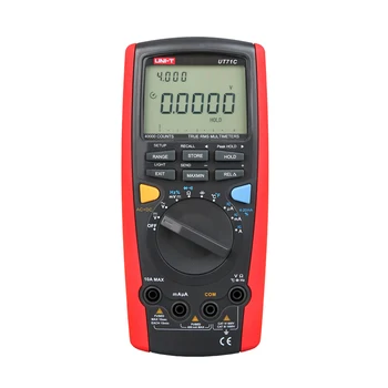 UNI-T UT71C LCD Intelligent Digital MultiMeters True RMS AC DC Volt Ampere Ohm Capacitance Temp Meter With Double Backlight
UNI-T UT71C LCD Intelligent Digital MultiMeters True RMS AC DC Volt Ampere Ohm Capacitance Temp Meter With Double Backlight