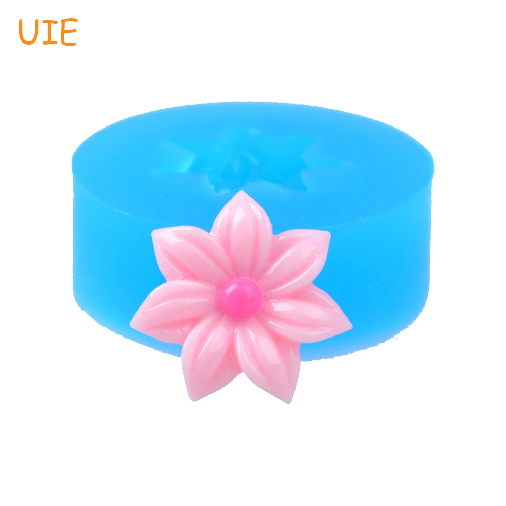 HYL160U 17.9mm Flower Silicone Mold - Cake Decorating Fondant, Sugarcraft, Gum Paste, Chocolate, Candy, Resin Jewelry, Food Safe
HYL160U 17.9mm Flower Silicone Mold - Cake Decorating Fondant, Sugarcraft, Gum Paste, Chocolate, Candy, Resin Jewelry, Food Safe