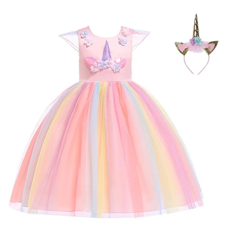 Baby Girl Unicorn Tutu Dress Pastel Rainbow Princess Girls Birthday Party Dress Children Kids Halloween Unicorn Cosplay Costume
Baby Girl Unicorn Tutu Dress Pastel Rainbow Princess Girls Birthday Party Dress Children Kids Halloween Unicorn Cosplay Costume