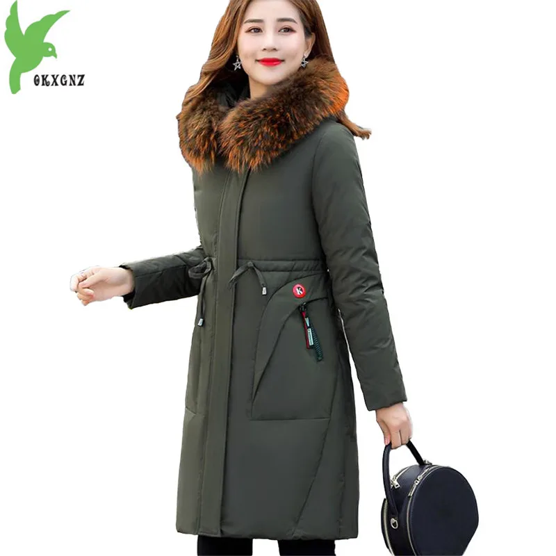 New Winter Down jacket for Women Parkas 2018 Thicken Warm Long Coat Plus size 4XL Fur collar Hooded White Duck down Coats N246
New Winter Down jacket for Women Parkas 2018 Thicken Warm Long Coat Plus size 4XL Fur collar Hooded White Duck down Coats N246