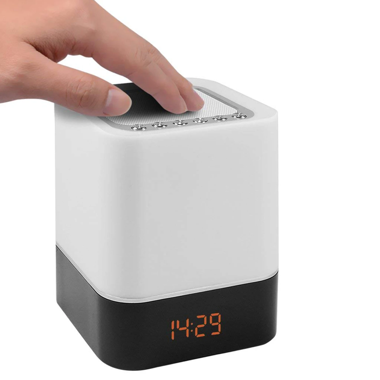 HOT-Touch-Control Bedside Lamp with Wireless Bluetooth Speaker, Table Alarm Clock Bluetooth with Changing Led Night Light, Rad
HOT-Touch-Control Bedside Lamp with Wireless Bluetooth Speaker, Table Alarm Clock Bluetooth with Changing Led Night Light, Rad