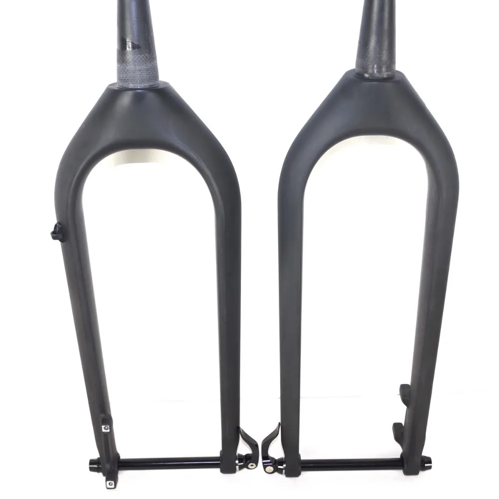 26ER FATBIKE CARBON FORK 150MM SPACE FATBIKE SNOW BIKE FAT TIRE BIKE CARBON FORK
26ER FATBIKE CARBON FORK 150MM SPACE FATBIKE SNOW BIKE FAT TIRE BIKE CARBON FORK