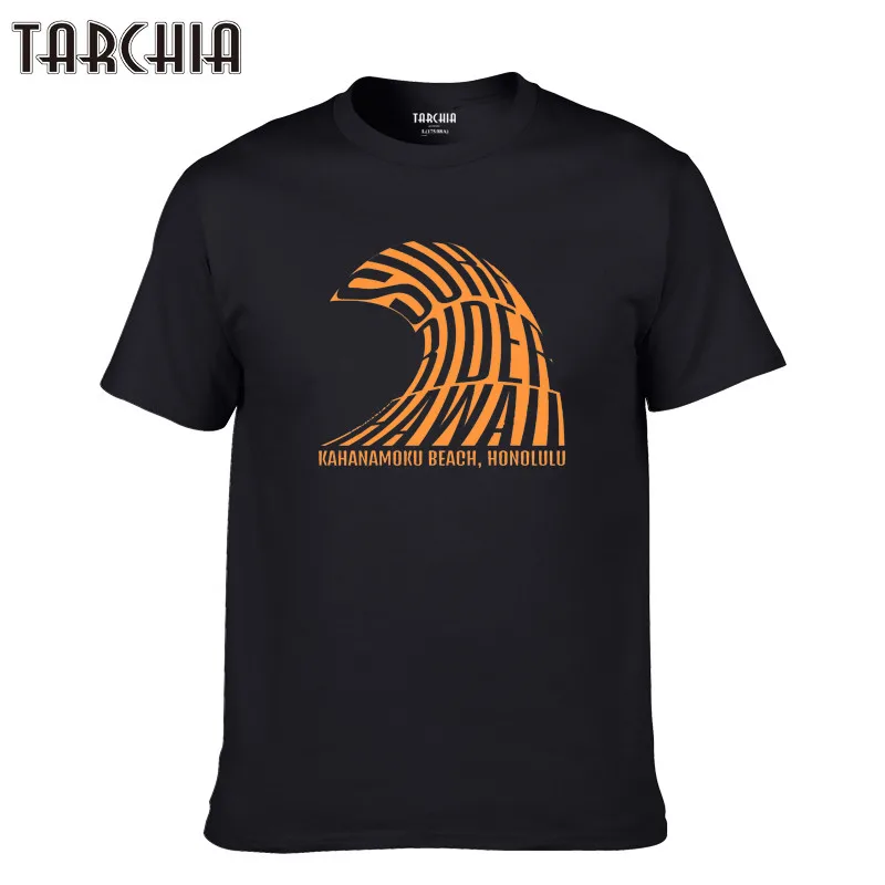 TARCHIA 2019 T-shirt tshirt T shirt Homme male Short Sleeve surf rider hawaii male 100% cotton new Men brand Casual boy Print
TARCHIA 2019 T-shirt tshirt T shirt Homme male Short Sleeve surf rider hawaii male 100% cotton new Men brand Casual boy Print