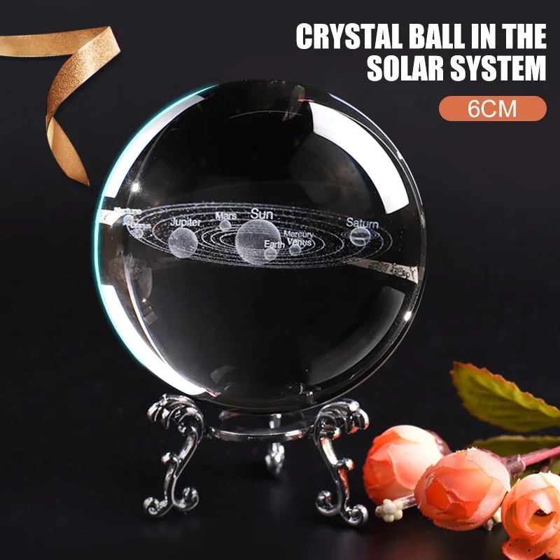 Crystal Ball Quartz Ball Glass Ball Solar System Ball Galactic System Ball Creative Laser Engraved Fashion
Crystal Ball Quartz Ball Glass Ball Solar System Ball Galactic System Ball Creative Laser Engraved Fashion