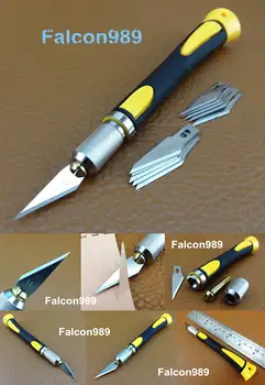 Leather Craft High Grade Model Making Carving Cut Cutter Knife Tool With Replace Blades - Sewing Stitching Carving Stamping
Leather Craft High Grade Model Making Carving Cut Cutter Knife Tool With Replace Blades - Sewing Stitching Carving Stamping