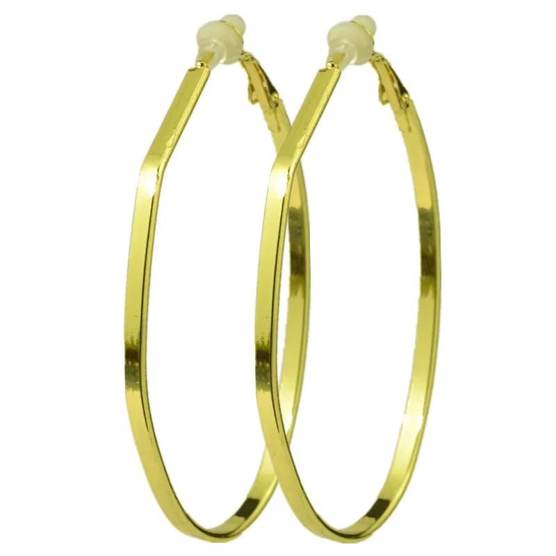 Clip on the ear Earrings Hoops for women with cushion pad without piercing Big Oval gold Youth girls Fashion jewelry Wholesale
Clip on the ear Earrings Hoops for women with cushion pad without piercing Big Oval gold Youth girls Fashion jewelry Wholesale