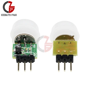 DC 5V 12V Mini PIR Motion Sensor Switch Module IR Infrared Human Induction Sensor Detector Controller Switch for LED Light AM312
DC 5V 12V Mini PIR Motion Sensor Switch Module IR Infrared Human Induction Sensor Detector Controller Switch for LED Light AM312