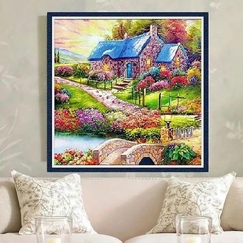 Beautiful Village Full Drill 5D Diamond Painting Embroidery Cross Stitch Round Landscape Rhinestones Crystal Paiting Home Decor2
Beautiful Village Full Drill 5D Diamond Painting Embroidery Cross Stitch Round Landscape Rhinestones Crystal Paiting Home Decor2