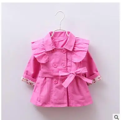 2016Baby clothing spring and autumn outerwear baby girl bow long-sleeve cotton trench baby cardigan fashion style baby coat
2016Baby clothing spring and autumn outerwear baby girl bow long-sleeve cotton trench baby cardigan fashion style baby coat