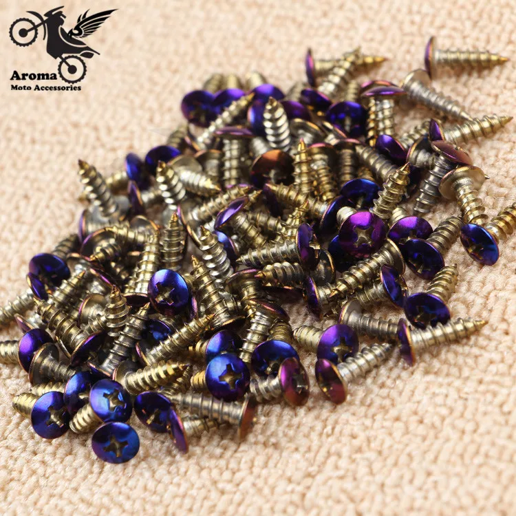 10 PCS 5MM moto tip screw motorbike ATV Off-road dirt pit bike parts motocross scooter decal accessories M5 motorcycle screw
10 PCS 5MM moto tip screw motorbike ATV Off-road dirt pit bike parts motocross scooter decal accessories M5 motorcycle screw