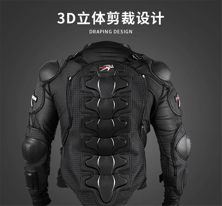2017 Motorcycle jacket Protective Armor Jackets Protection Motocross Clothing Protector Back Protector Racing Full body Jacket
2017 Motorcycle jacket Protective Armor Jackets Protection Motocross Clothing Protector Back Protector Racing Full body Jacket