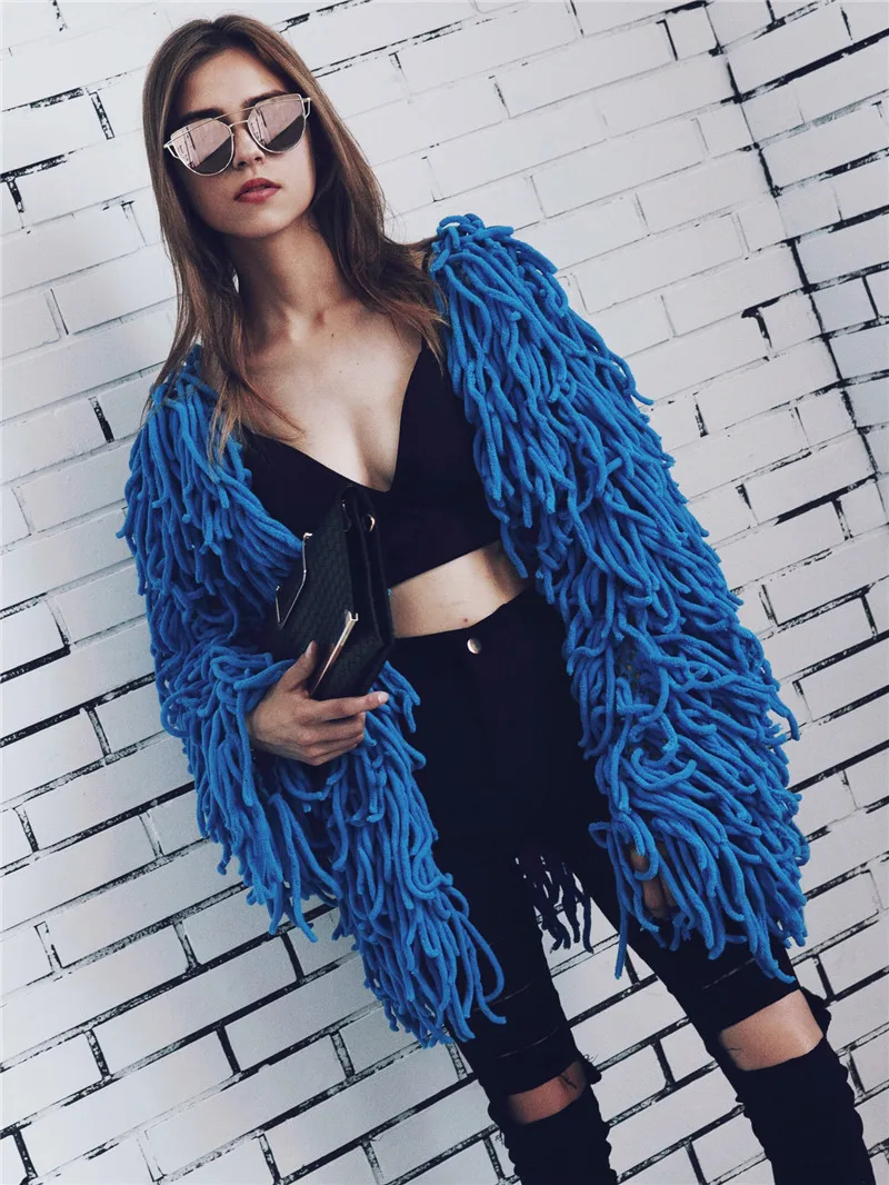 2019 Coats Women Knitting Shaggy Jacket Fashion Warm Overcoat Hair Faux Fur Winter Slim Solid Soft Short Cardian Women Coats
2019 Coats Women Knitting Shaggy Jacket Fashion Warm Overcoat Hair Faux Fur Winter Slim Solid Soft Short Cardian Women Coats