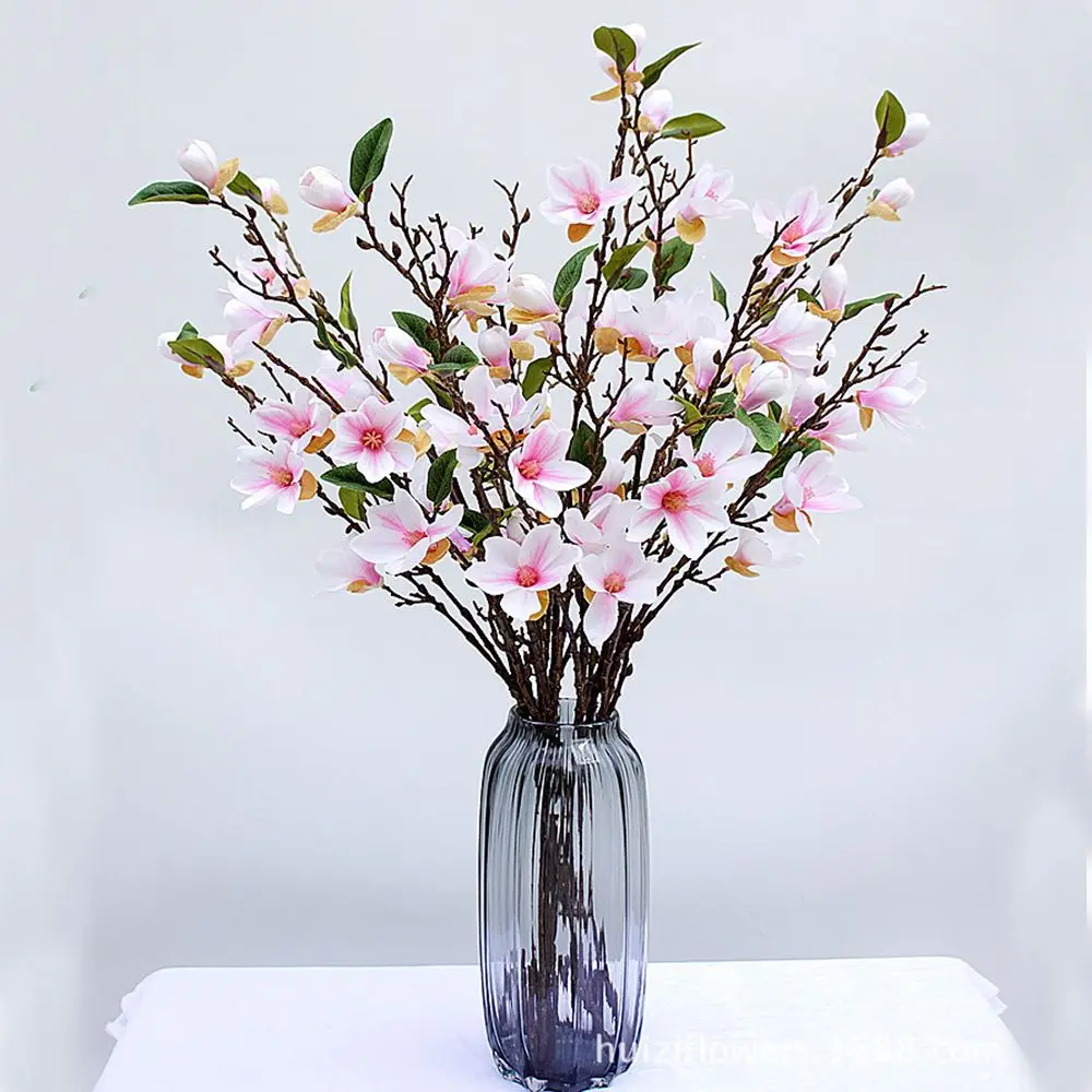 1pc 90cm Long Fake Magnolia Floral Branch Beautiful Artificial Flowers Simulation Magnolia Flowers Home Wedding Party Decoration
1pc 90cm Long Fake Magnolia Floral Branch Beautiful Artificial Flowers Simulation Magnolia Flowers Home Wedding Party Decoration