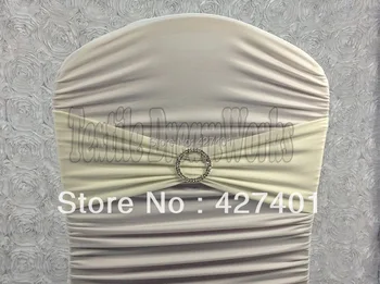 Hot Sale Ivory Spandex Bands / Lycra Band With Round Diamond Buckle With Pin For Wedding & Banquet
Hot Sale Ivory Spandex Bands / Lycra Band With Round Diamond Buckle With Pin For Wedding & Banquet