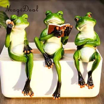 MagiDeal 3Pcs Resin Creative 3D Craft Frog Figurine Home Office Tabletop Decor Gift
MagiDeal 3Pcs Resin Creative 3D Craft Frog Figurine Home Office Tabletop Decor Gift