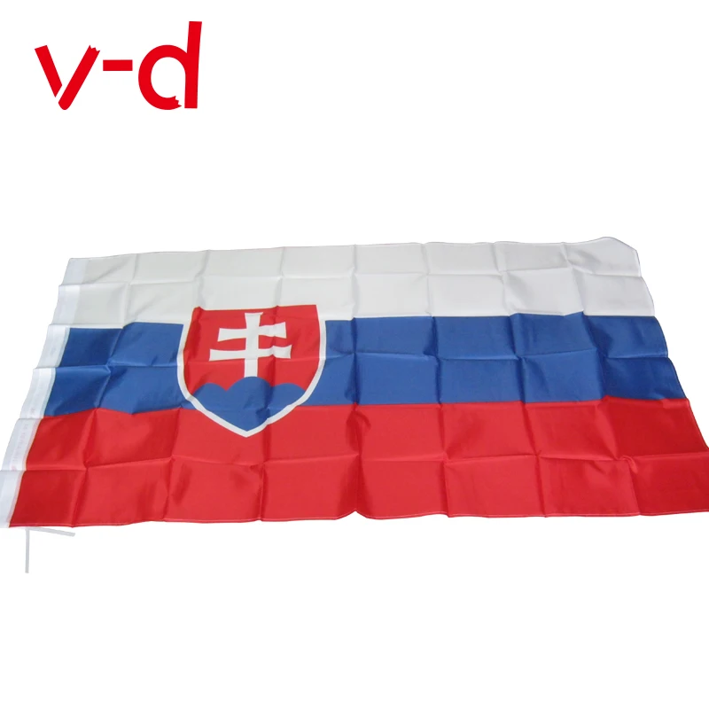 

free shipping xvggdg Flag Slovakia FLAG slovak Banner 3*5FT size