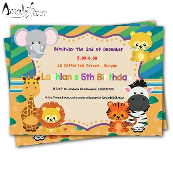 20PCS Safari Animals Theme Invitations Card Birthday Party Supplies Birthday Party Decorations Kids Event Birthday Invitation
20PCS Safari Animals Theme Invitations Card Birthday Party Supplies Birthday Party Decorations Kids Event Birthday Invitation