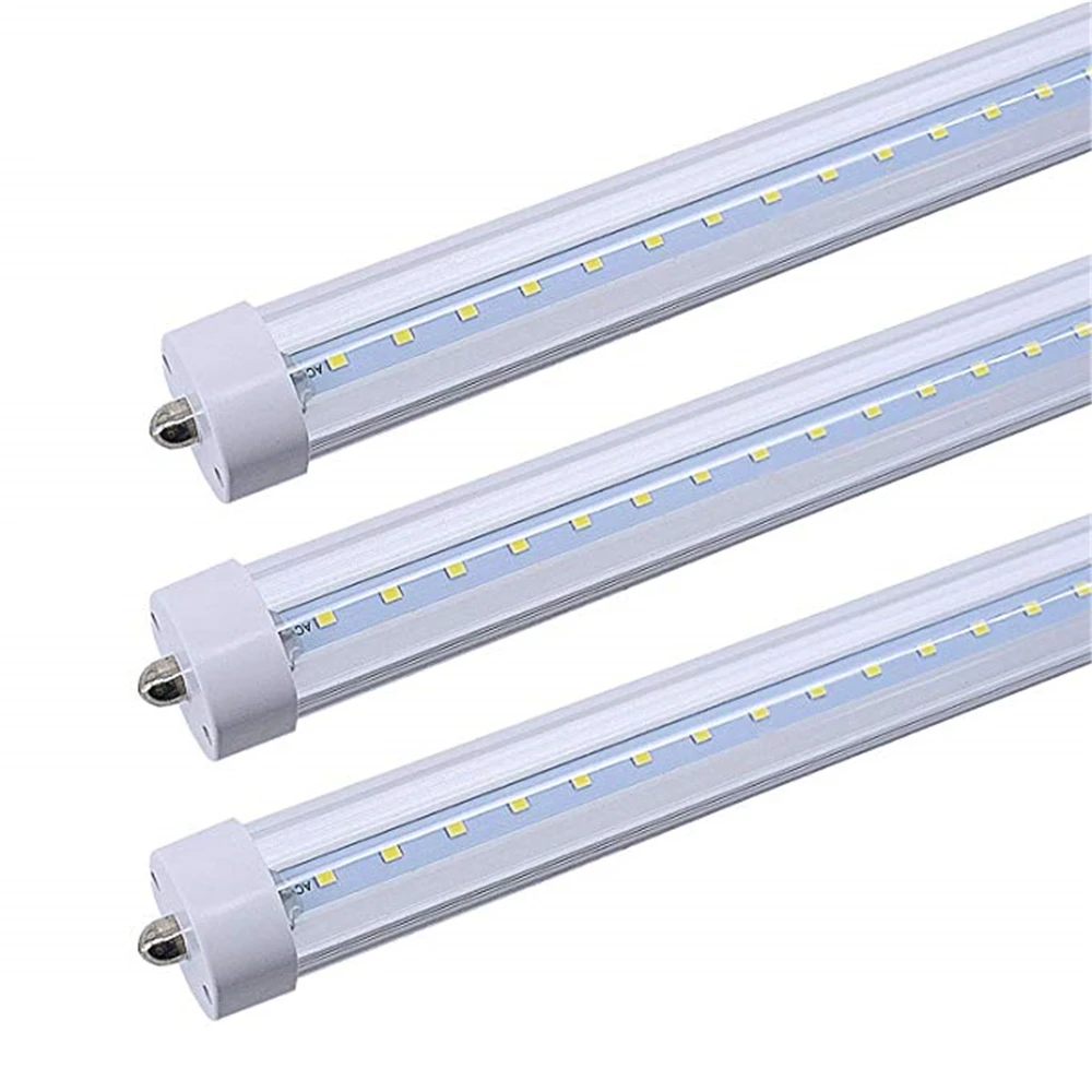 8ft LED Tube Light 96" 45Watt T8 FA8 Single Pin LED Bulbs Clear Frosted lens Cool White Replace Fluorescent Bulb garage lighting
8ft LED Tube Light 96" 45Watt T8 FA8 Single Pin LED Bulbs Clear Frosted lens Cool White Replace Fluorescent Bulb garage lighting