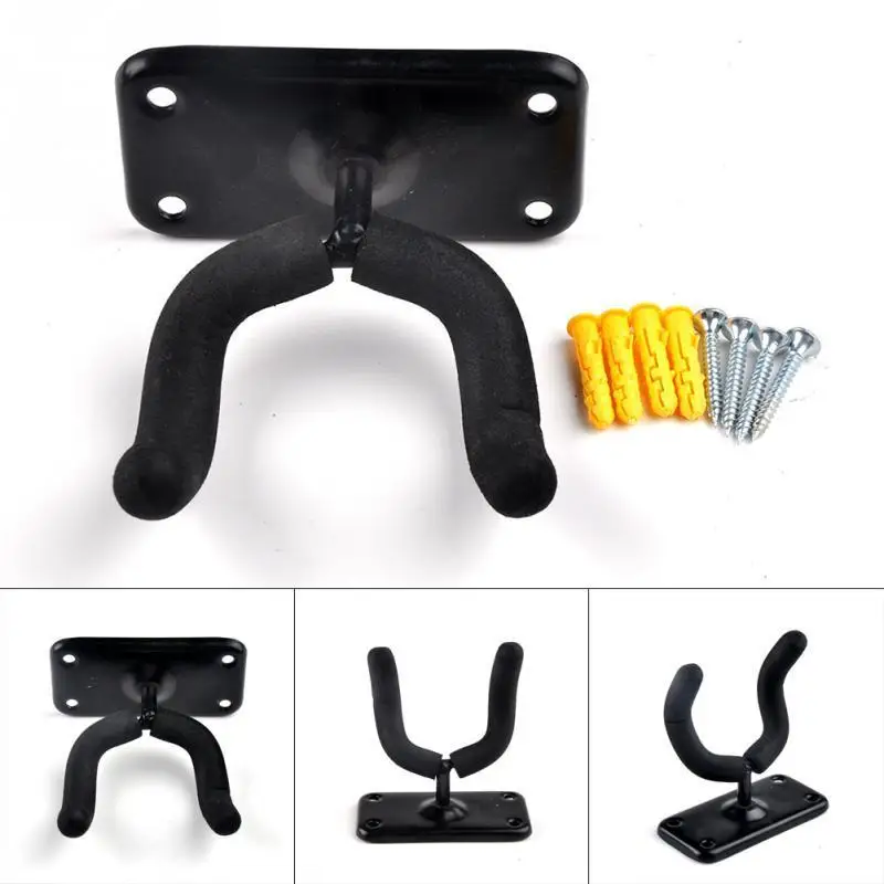 Black Guitar Wall Mount Hanger Rectangular Base Holder Stand Rack Hooks Fits Most Guitar Bass Banjos Accessories
Black Guitar Wall Mount Hanger Rectangular Base Holder Stand Rack Hooks Fits Most Guitar Bass Banjos Accessories