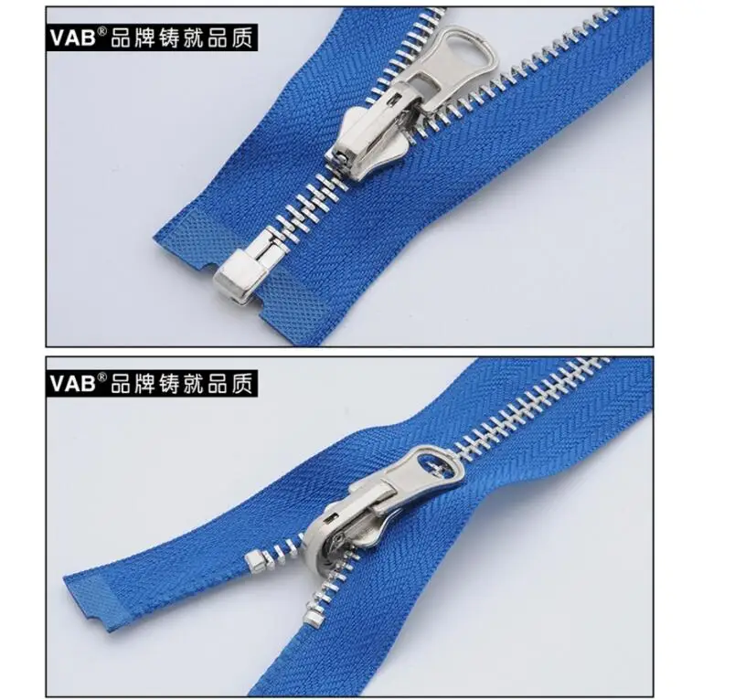 1pcs length 85cm No. 5 open metal zipper Two-side rotating pull head down jacket zipper coat double-sided wear DIY accessories
1pcs length 85cm No. 5 open metal zipper Two-side rotating pull head down jacket zipper coat double-sided wear DIY accessories
