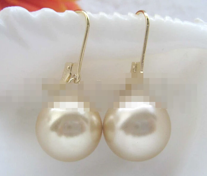 Hot selling> 1142 Champagne perfect round south sea shell pearl earring -Bride jewelry free shipping
Hot selling> 1142 Champagne perfect round south sea shell pearl earring -Bride jewelry free shipping