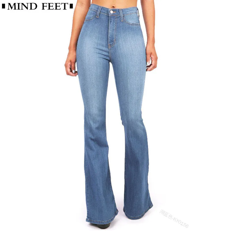 MIND FEET Women Flared Jeans High Waist Elegant Retro Style Bell Bottom Skinny Denim Pants Female Sexy Casual Wide Leg Jeans
MIND FEET Women Flared Jeans High Waist Elegant Retro Style Bell Bottom Skinny Denim Pants Female Sexy Casual Wide Leg Jeans