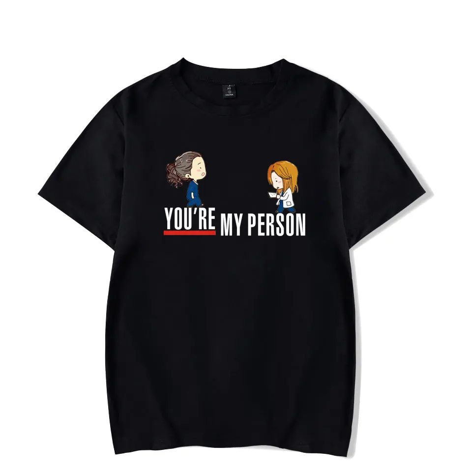 You Are My Person T Shirt Women Men Grey's anatomy Printed Tshirt T-shirt Tumblr Greys anatomy gifts T shirts Tops Plus Size
You Are My Person T Shirt Women Men Grey's anatomy Printed Tshirt T-shirt Tumblr Greys anatomy gifts T shirts Tops Plus Size