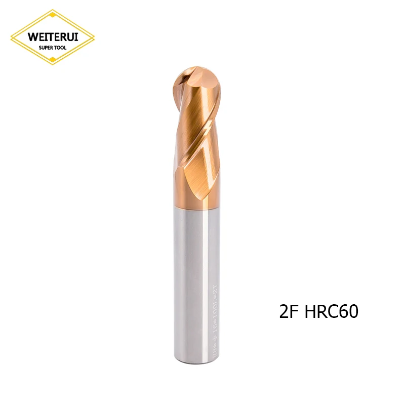 Ball Nose End Mills 2 Flute HRC60 1mm-12mm 2mm 3mm 4mm 5mm 6mm 8mm 10mm Carbide Endmills Cnc Cutter Cutting Tool Milling Cutter
Ball Nose End Mills 2 Flute HRC60 1mm-12mm 2mm 3mm 4mm 5mm 6mm 8mm 10mm Carbide Endmills Cnc Cutter Cutting Tool Milling Cutter