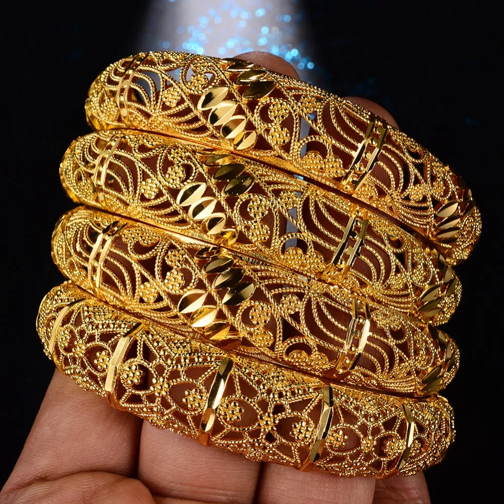 WANDO 4pcs/lot Vintage Bracelets For Women/Girl Gold Colour Bangles Dubai/Alab/France arm Jewelry Gifts Ramadan Mother's Day b69
WANDO 4pcs/lot Vintage Bracelets For Women/Girl Gold Colour Bangles Dubai/Alab/France arm Jewelry Gifts Ramadan Mother's Day b69